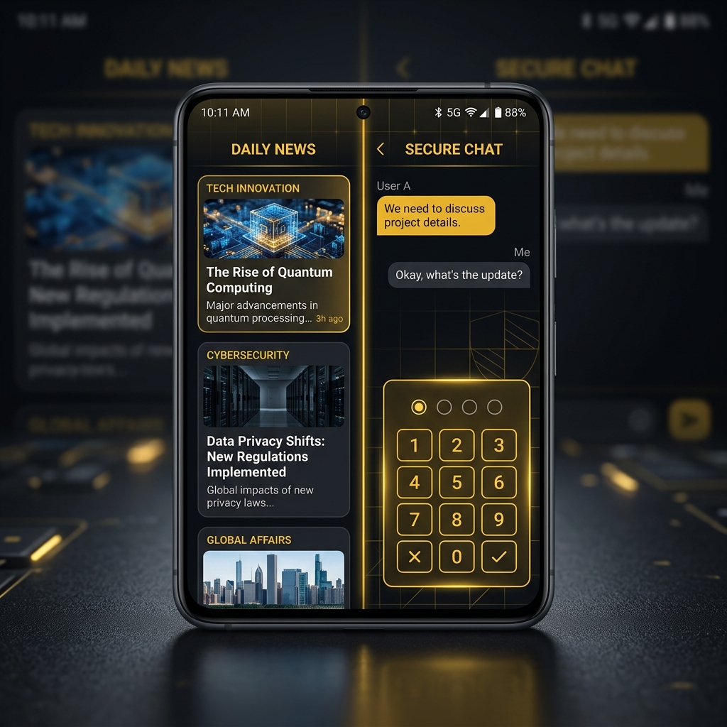 CheetaNews Dual Camouflage Mockup